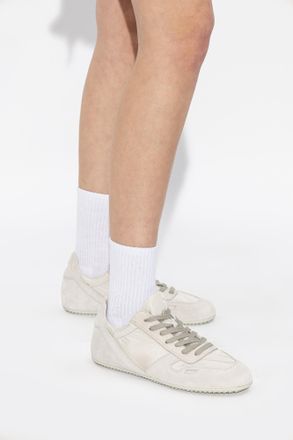 Rick Owens Minimal Sneaks Sports Shoes, Womens, Grey