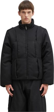 Ader Error Puch Jacket - Heren - Winterjassen - Zwart - XL - Leer - Jassen