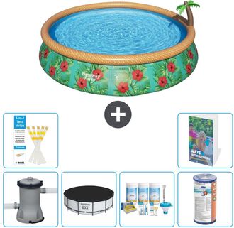 Bestway Piscina Bestway Fast Set Redonda - 457x84 Cm - 7-piezas S208