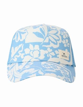 Rip Curl Womens Rip Curl Womens Mixed Yardage Trucker Cap - Blue - Size: ONE size
