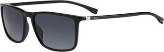 HUGO BOSS BOSS 0665/S/IT 0807/9O Black/Grey Gradient
