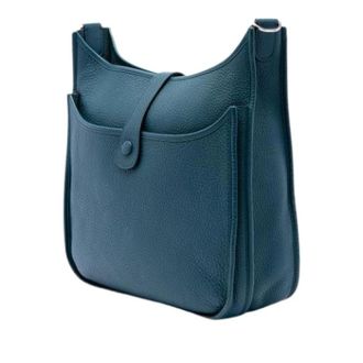 Herm&egrave;s Pre-owned Evelyne III - Dames - Pre-owned - Blauw - Maat: ONE Size Zijde