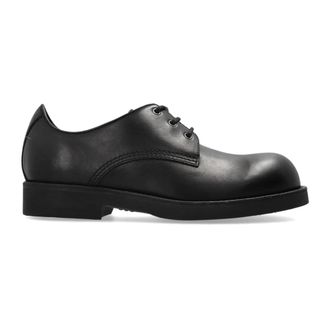Maison Margiela Lace-up Derby Schoenen - Heren - Veterschoenen - Zwart - 44 EU - Leer - Schoenen