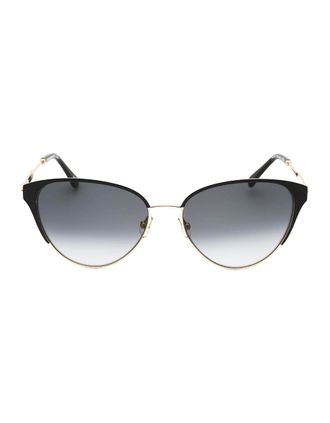 Kate Spade New York Womens Kate Spade Ianna Dark Grey SF Lens Black Detail Gold Sunglasses - Size: ONE size