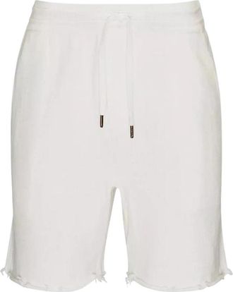SER.O.YA Witte katoenen shorts Chris - Dames - Bermuda - Wit - 2XS - Katoen - Korte Broeken