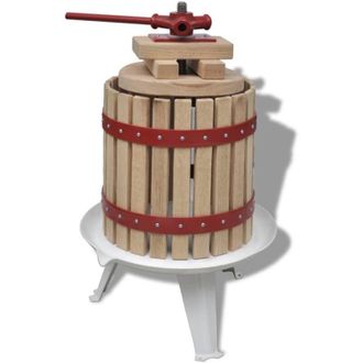 vidaXL Prensa De Vino Y Fruta 12 L Vidaxl