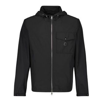 Moncler Light Jackets, male, Black, Size: XL Fuyue Windbreaker