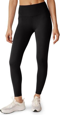 Beyond Yoga POWERBEYOND Strive High Waisted Midi Leggings in Black at Nordstrom Rack, Size X-Small