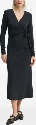 Marc O'Polo Abito midi a portafoglio - 888 DEEP NIGHT BLUE