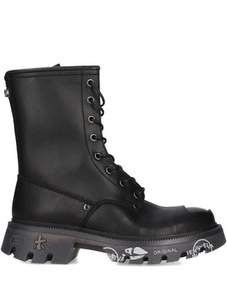 Premiata Brixton 470 veterlaarzen - Zwart