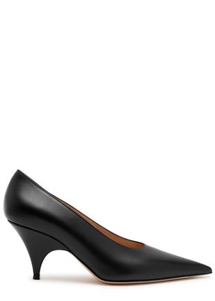 Gianvito Rossi Sofia 75 Leather Pumps - Black