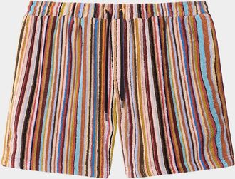 Paul Smith Men & apos;s Striped Cotton Shorts
