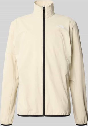 The North Face Regular Fit Jacke mit Stehkragen Modell Mountain in Stein, Gr&ouml;&szlig;e XL