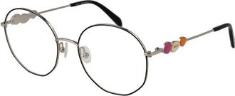 Emilio Pucci Black Metal Glasses Womens (Frames)
