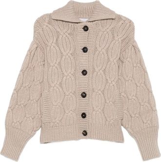 Brunello Cucinelli Cable-knit Button-up Cardigan