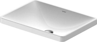 Duravit Duravit - D-neo Lavabo Encastrado, 600x440mm, Sin Agujero Para