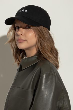A.P.C. Baseball Cap, Unisex, Black