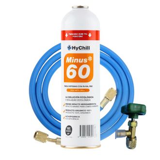 OEM Minus 60 350g Sustituto Org&aacute;nico R410a R32 Kit Con Llave Y Manguera Gas Ecol&oacute;gico Profesional Para Climatizaci&oacute;n