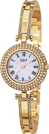 B&uuml;rgi Burgi Womens Gold-Tone Watch