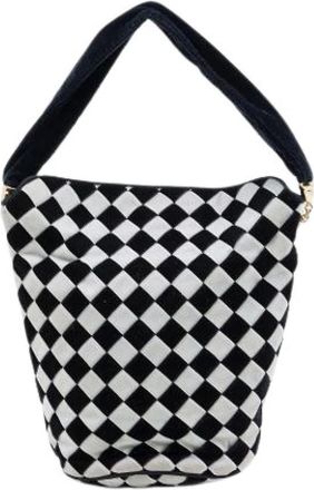 Bottega Veneta Bolso de Hombro de Lana Pre-owned - Pre-owned - Mujer - Multicolor - ONE SIZE