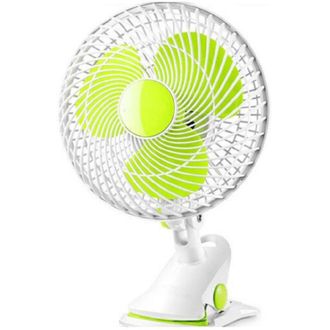 Trade Shop Trade Shop - Ventilatore Da Tavolo A Clip 3 Ventole Silenzioso 180mm Estate Ufficio Casa