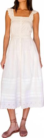 Marea Frida Dress In White