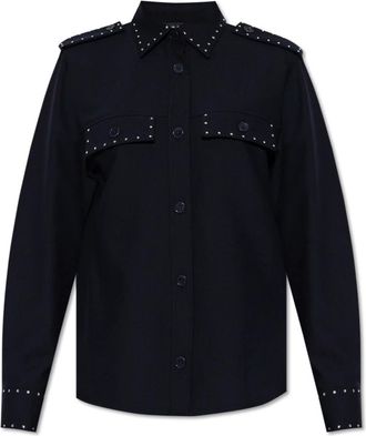 Zadig&Voltaire Overhemden, Dames, Blauw, S, Shirt Taskam