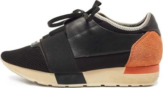 Balenciaga Sneakers Runner con inserti in rete - Nero