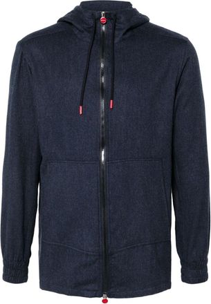 Kiton cotton jacket - men - Cotton - S - Blue