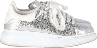 Alexander McQueen Alexander Mcqueen Womens Leather Oversized Sneaker (Authentic Pre-Loved)