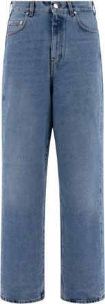 Séfr Heren, Jeans, Blauw, Maat: W31 Katoen