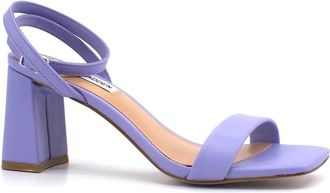 Steve Madden Luxe Sandaal - Dames - Sandalen met hakken - Paars - 38 1/2 EU - Schoenen