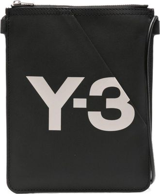 y's messenger bag 変形バッグ　yohjiyamamoto Yohji Yamamoto Black Flap Messenger Bag Yohji Yamamoto