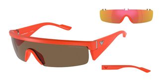 Emporio Armani EA4204U 601473 Mens Sunglasses Orange Size 136