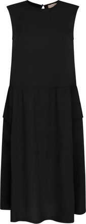 Twinset Dames, Jurken, Zwart, Maat: 2XS