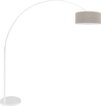 Steinhauer L&aacute;mpara De Pie - Sparkled Light - Blanco - Lino - Steinhauer