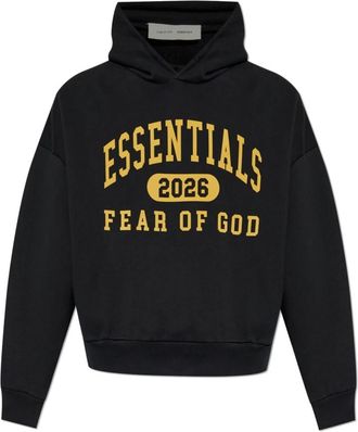 Fear of God Classic Fleece Hoodie - Heren - Hoodies - Zwart - L - Katoen - Hoodies & sweatvesten