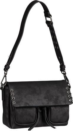 Fredsbruder FREDsBRUDER Rebel At Heart Leather Shoulder Bag Black