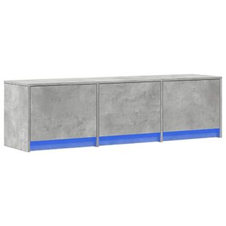 vidaXL Mueble De Tv Hormig&oacute;n 140 X 34 X 40 Cm Madera De Ingenier&iacute;a Vidaxl