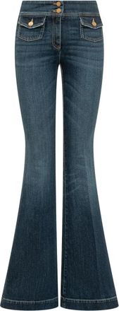 Seafarer Emi Flared Jeans - Dames - Flared Jeans - Blauw - W31 - Katoen - Jeans