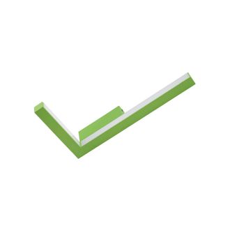 Lucande L&aacute;mpara De Pared check En Verde Metal - Lucande