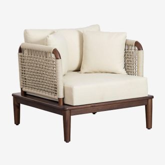 Sklum Sklum - Pack De 2 Sillones En Acacia Giulia