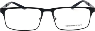 Emporio Armani 0EA1170 Rectangular Metal Eyeglasses - Blue