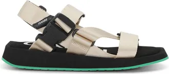 Ganni Performance Webbing Sandals - Size 11 Grey