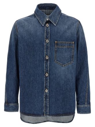 Givenchy Mens Denim Overshirt