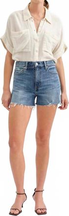 Daze High Rise Short Troublemaker Short In Heartbeat Vintage