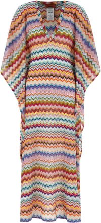 Missoni Zigzag Knit Dress Abiti Multicolor-Donna