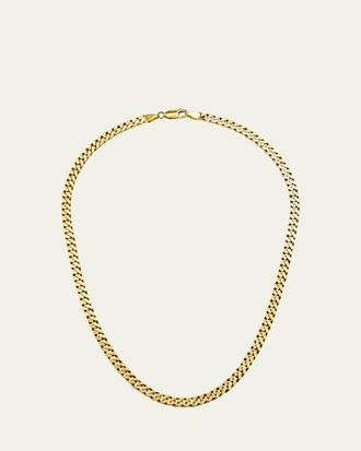 Bergdorf Goodman Mens 14K Yellow Gold Large Cuban Chain Necklace, 18L