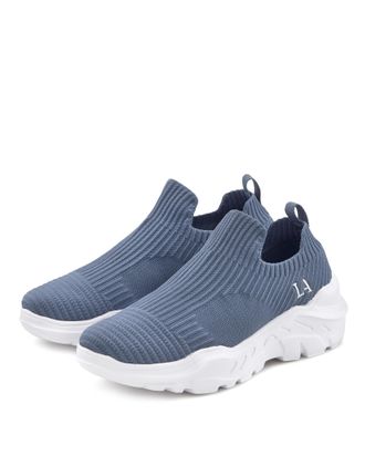Lascana Sneaker LASCANA, Damen, Gr. 36, blau, Obermaterial: 100% Textilmaterial. Decksohle: 100% Textilmaterial. Futter: 100% Textilmaterial. Laufsohle: 100% 