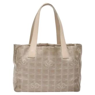 Chanel Pre-owned Nylon chanel-bags - Dames - Vintage Handtas - Roze - ONE Size - Nylon - Vintage